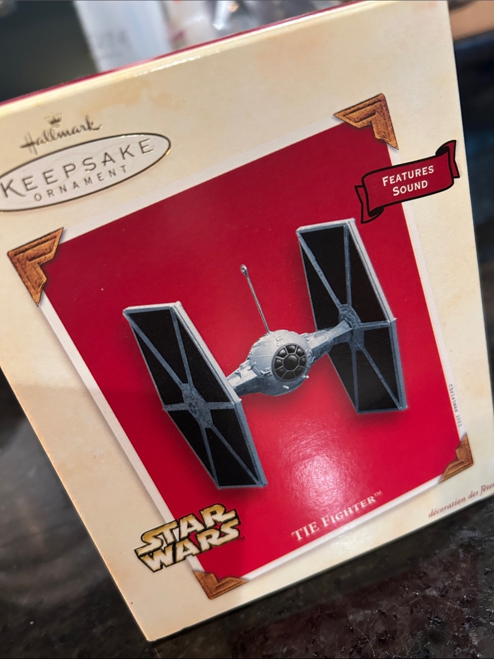 Hallmark Keepsake Star Wars TIE Fighter Ornament - new in box